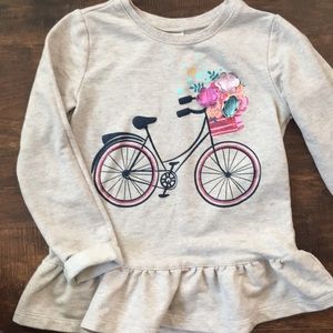 Girls long sleeve bike shirt